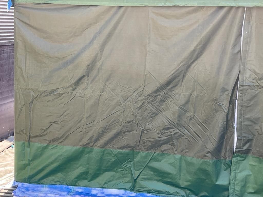 Палатка Каркасная утепленная зеленого цвета 5х6 Палатка Каркасная утепленная зеленого цвета 5х6